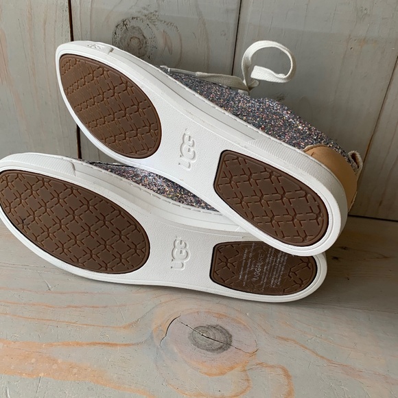 UGG KARINE CHUNKY GLITTER SILVER NEW - Picture 5 of 5